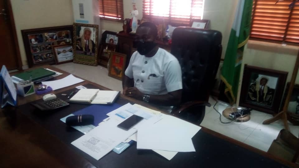 Anambra State Football Association Caretaker Committee Visits Speaker State Assembly