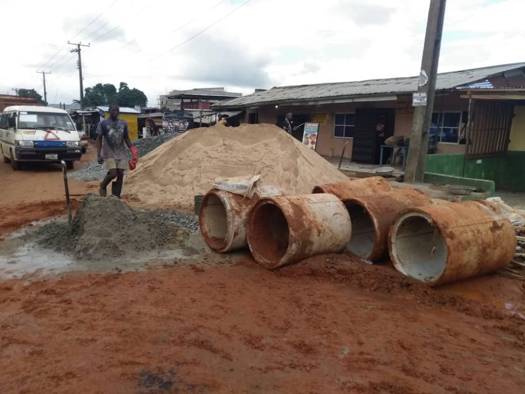 Anambra State Govt Commences Erosion Control Project Along Obi Okoli Road, Awka