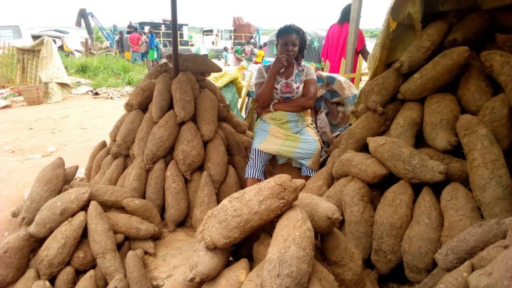 New Yam Floods  Onitsha   Markets