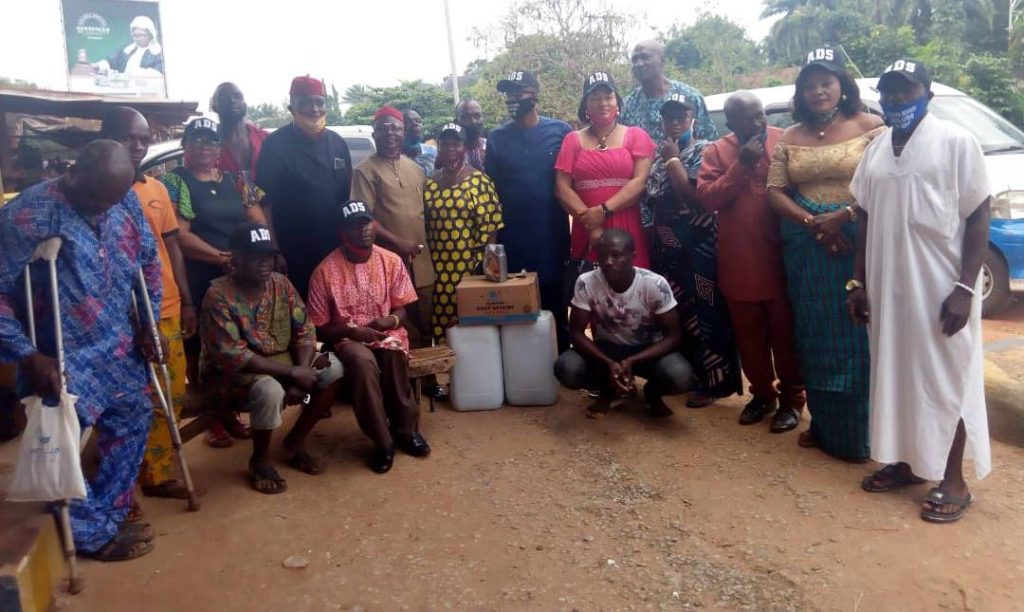 Soludo Fans Empower Physically Challenged Oil Seller At Nanka, Orumba North Council Area