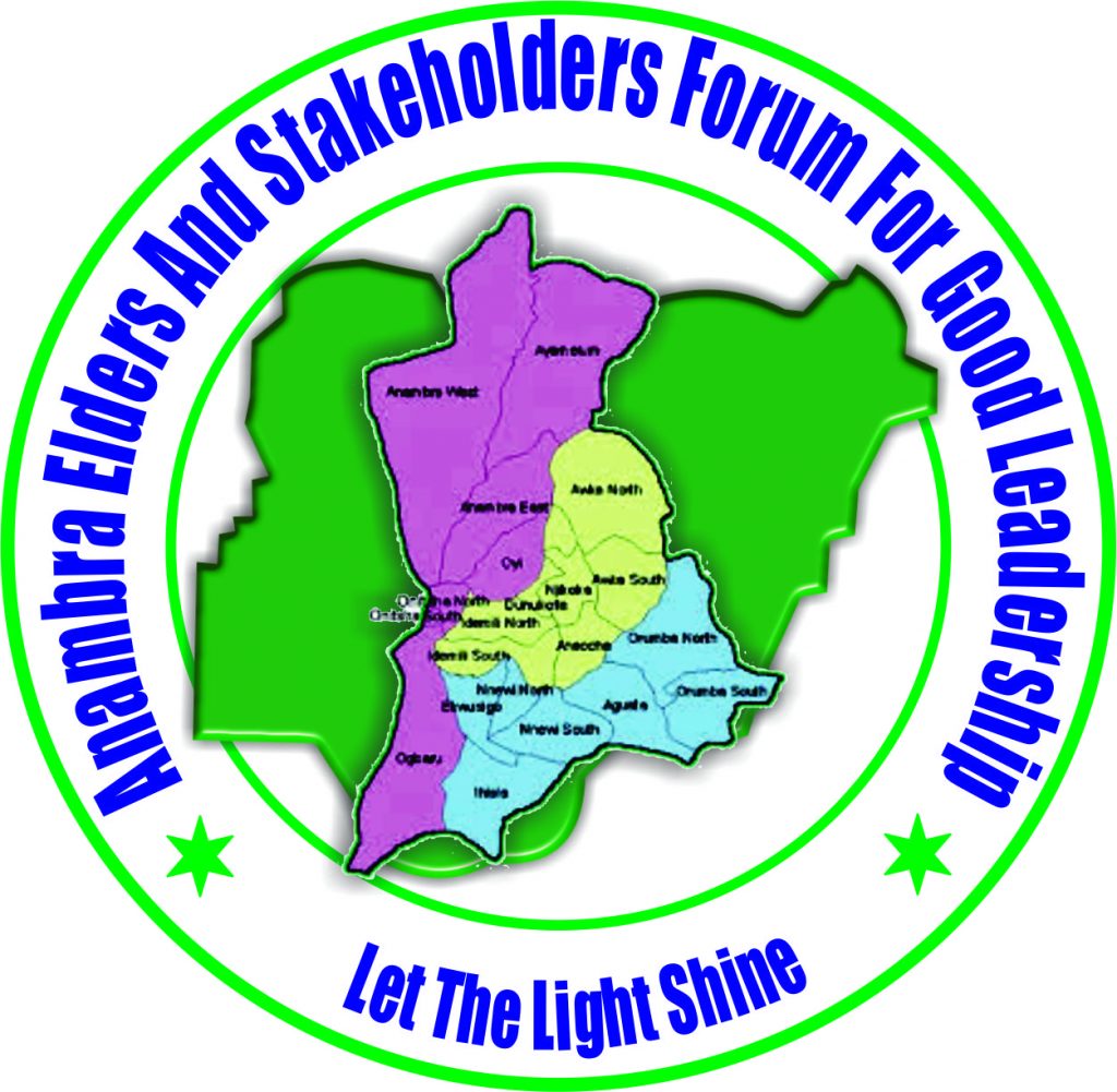 Commentary: Anambra Elders And Stakeholders Forum For Good Leadership