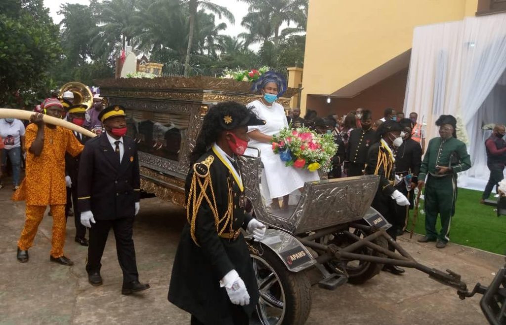 Obiano Calls For Beatification Of Anthony Enukeme , As Deceased Is Laid To Rest At Neni, Anaocha Council Area