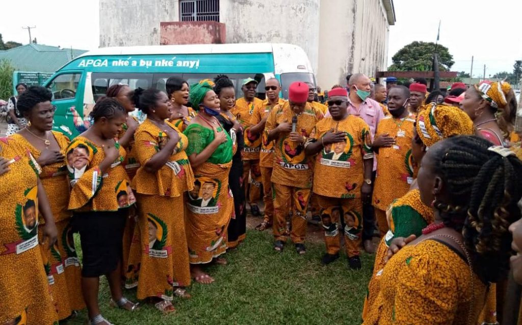 Local Govt Tour : APGA Visits Orumba South Council Area