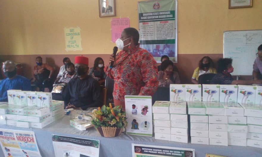 COVID -19 :  Anambra State  Govt Distributes Infrared Thermometer To Schools