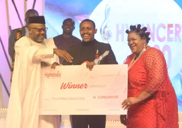 Ediomo Akpan Wins TV Reality Show Hymnodia  2020