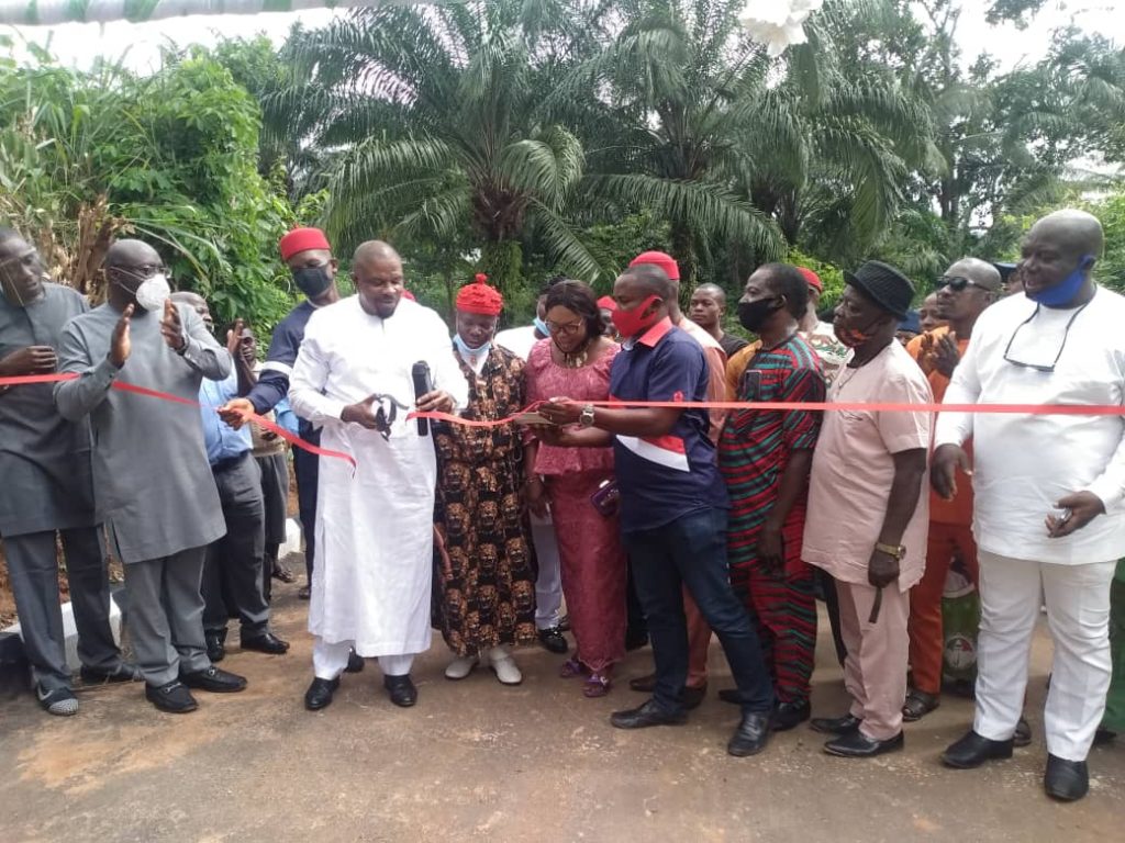 Obiano Inagurates Road Project At Onneh, Orumba South Council Area