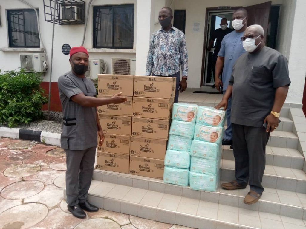 COVID –  19  Response :  Procter And Gamble Limited Donates 120,000 Pampers To Anambra State Govt