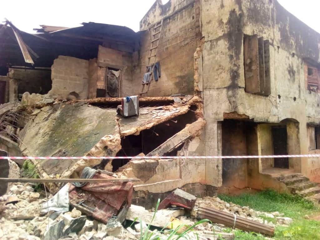 Building Collapse Kills Couple  At Obosi, Idemili North Council Area