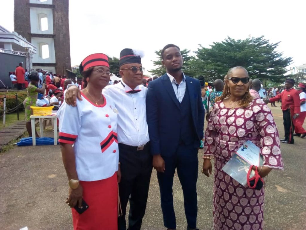 ASBA MD/CEO, Chukwuka, 136 Anglican Faithful Invested Into Knight Of St. Christopher At Onitsha By Bishop Nwokolo