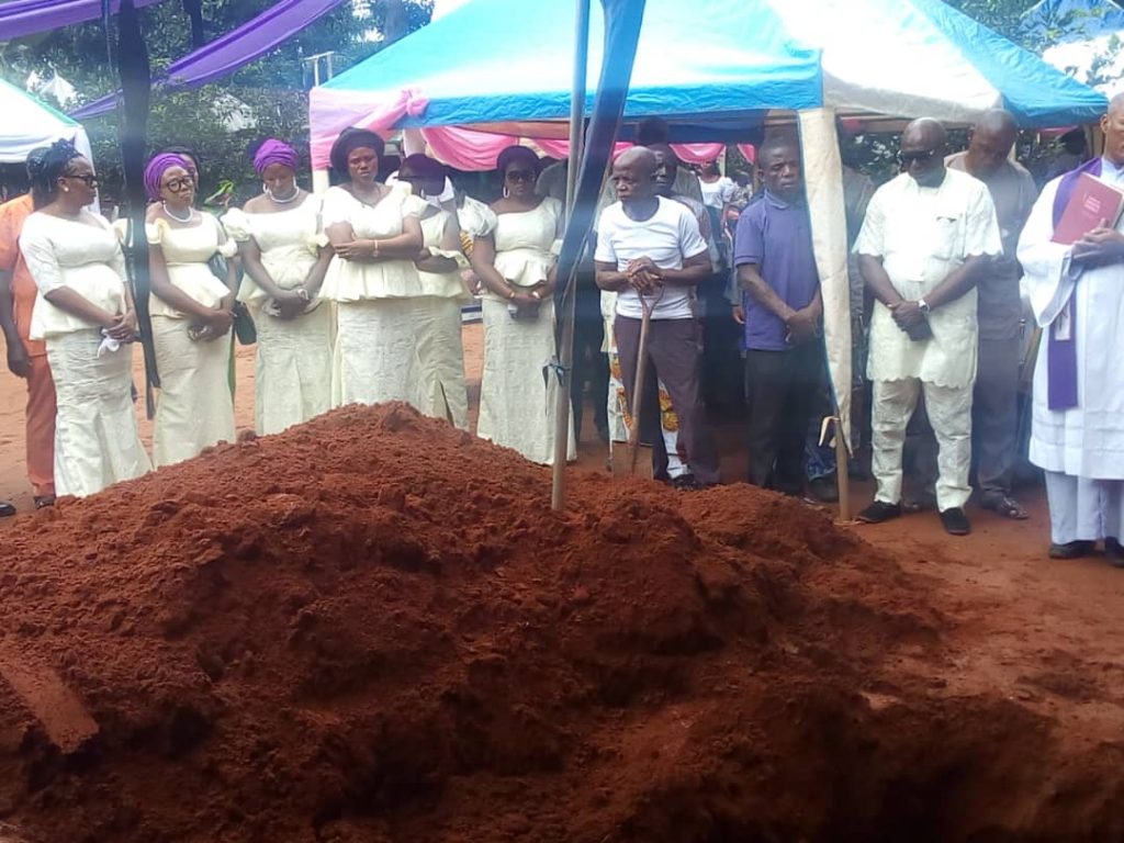 Late Mrs Fidelia Anizoba Laid To Rest At Isuofia Aguata Council Area