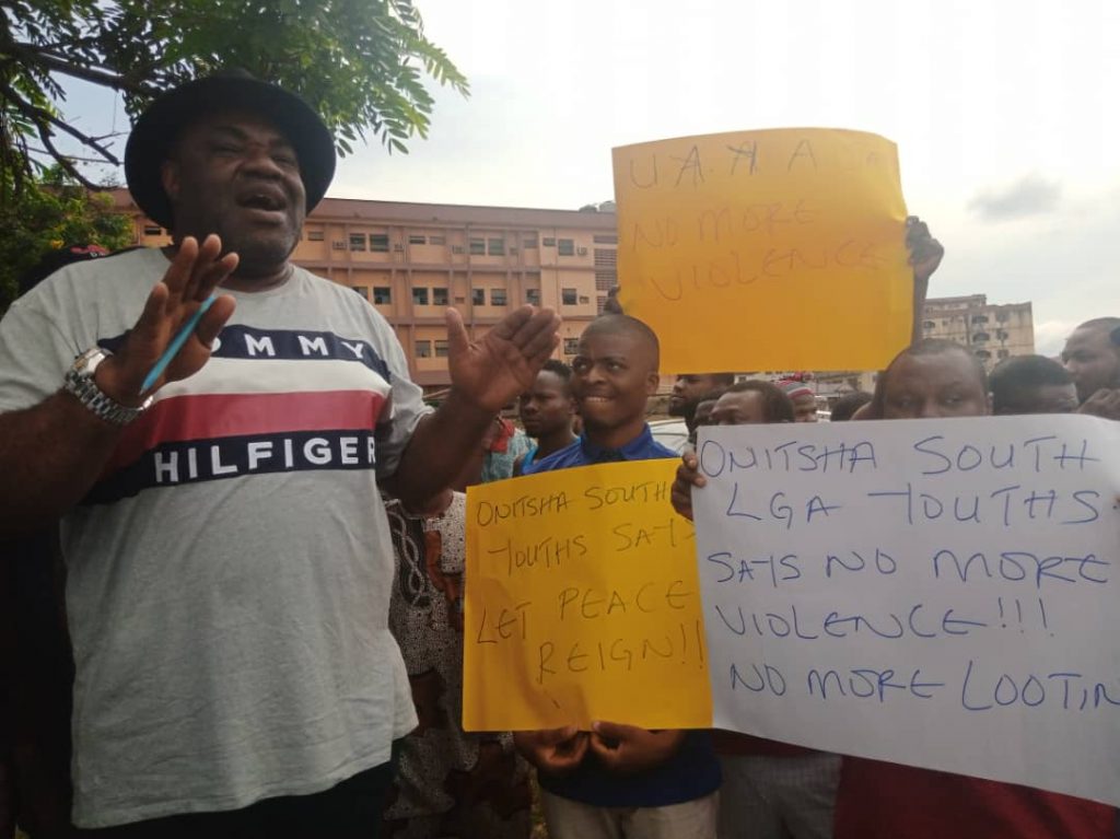 Onitsha Youths Hold Peaceful Walk Against Violence