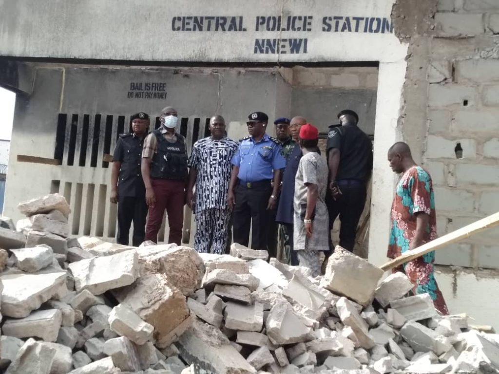 EndSARS: AIG Zone 13 Danmallam Seeks Support Of Nnewi Residents To Rebuild Burnt Police Stations