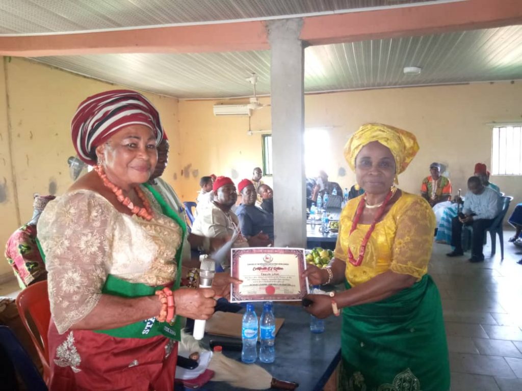 Anambra Ohaneze Ndigbo Presents Commendation Letter To Ogbaru Local Government   Chapter  Executive