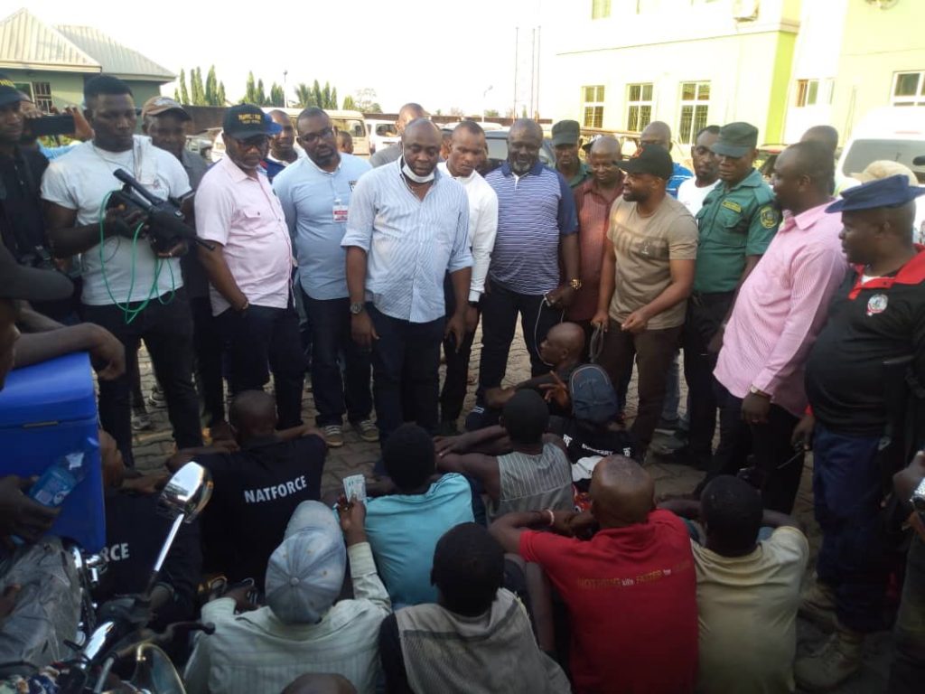 Anambra State Govt Arrests Suspected Illegal Revenue Collectors In Awka, Onitsha