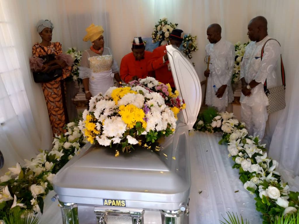 Late Michael Okoye Laid To Rest At Amawbia Awka South Council Area 