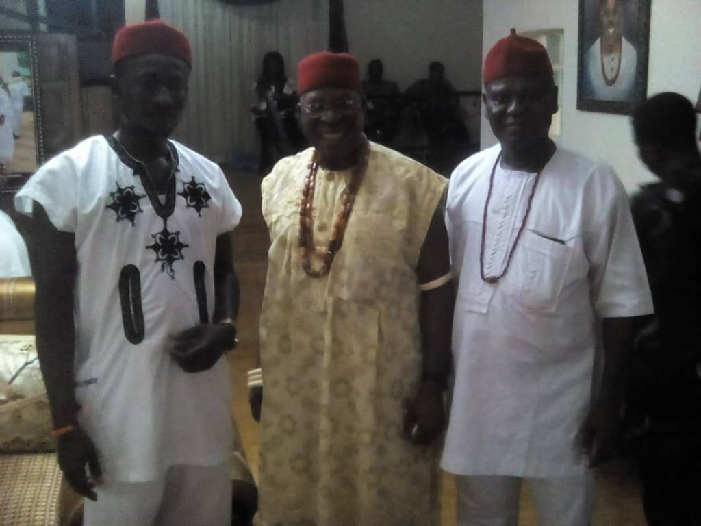 Chike Obiechinna Presented To Nzeoba Umunnachi As Ozo  Title Holder  