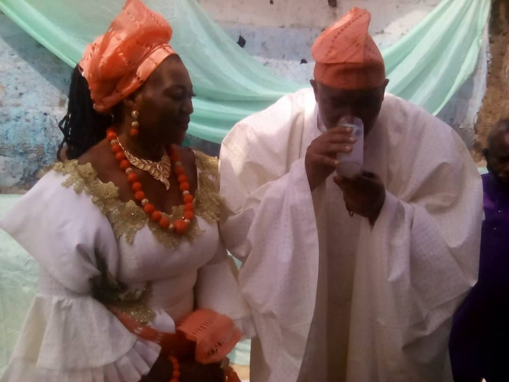 Ernest Adinweruka  Of Umudei  Village Marries Nneka Olimma Of Ogbolieke Village Onitsha 