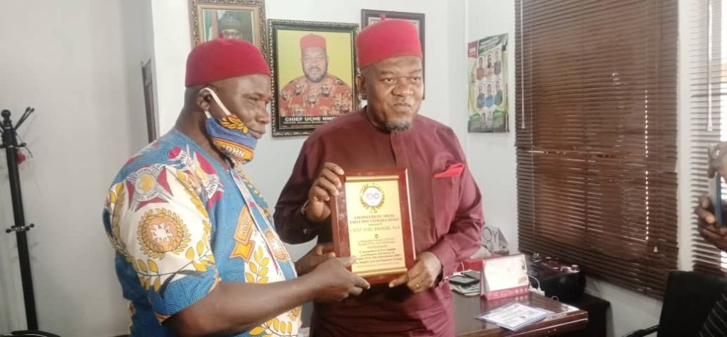 Knights Of St. John International  Honours ABS MD/CEO Nworah With Distinguished Media Executive Officer Award 