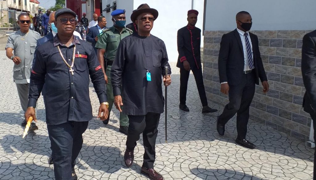 Governor Obiano Vistis Hilton Liesure Hotels, Awka, Commends Igwe Ben Emeka