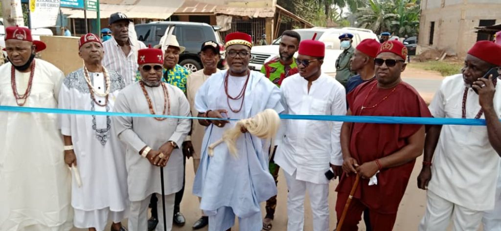 Ojoto Community Inaugurates Development Projects