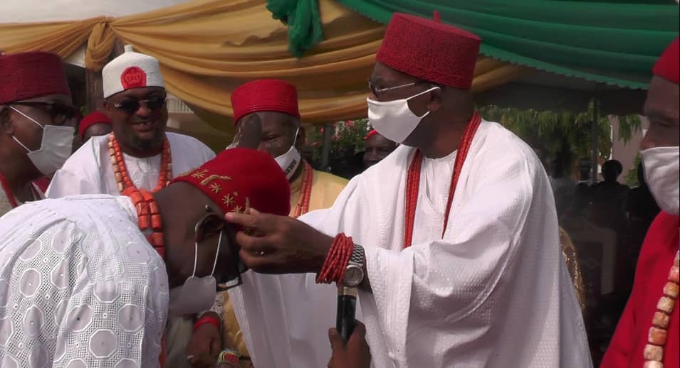 Ogbaru Traditional Rulers Council Honours Nduka Ugboma With Chieftaincy Title