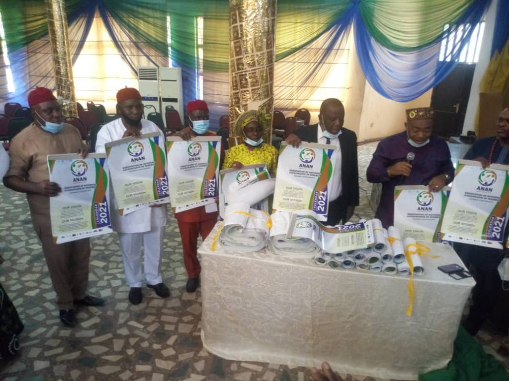 ANAN Launches 2021 Calendar, Raises Fund For Secretariat In Awka