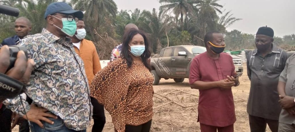 Anambra Agric Commissioner Onukwuba Inspects Land For Accelerated Agricultural Development Scheme  At Ogbakuba, Ogbaru Council Area