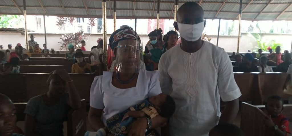 Chimdiomimi, Daughter Of Osita Odiakaose Of ABS Dedicated At Thomas Aquinas Catholic Church Onitsha