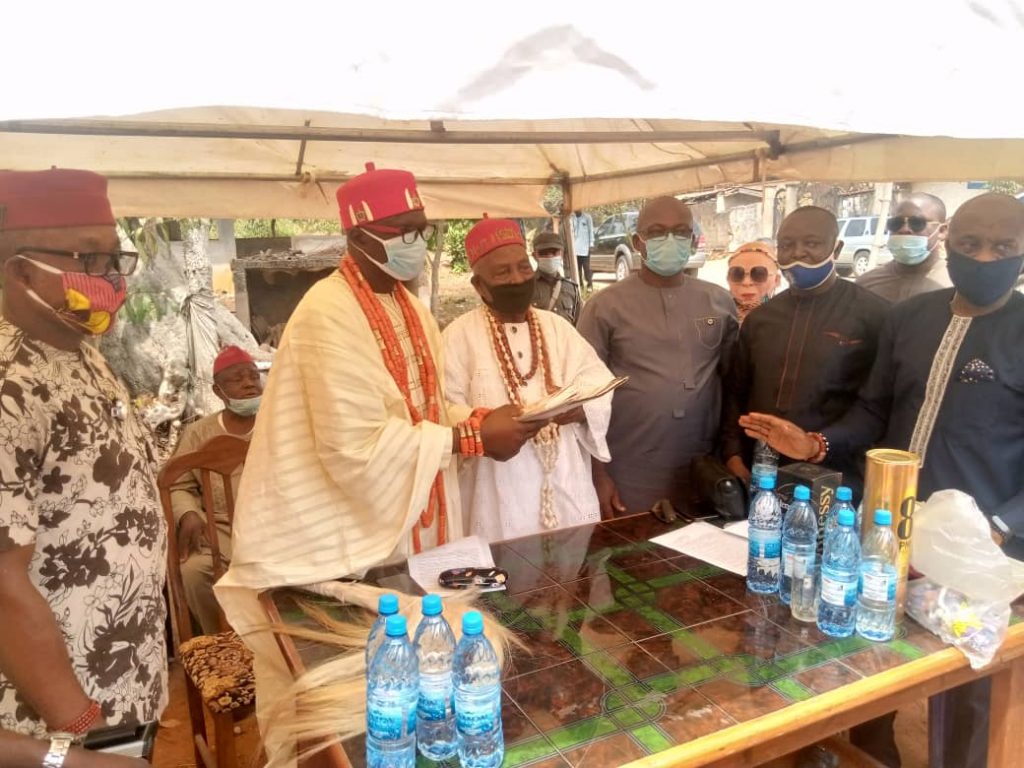 Godwin Odiegwu Installed Traditional Ruler Of Abacha Community, Idemili Council Area