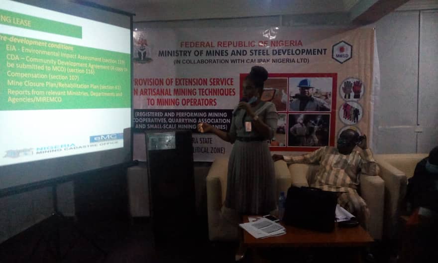 Mines And Steel Ministry Organizes Training For Mining Operators On Artisanal, Small Scale Mining Techniques  In Awka