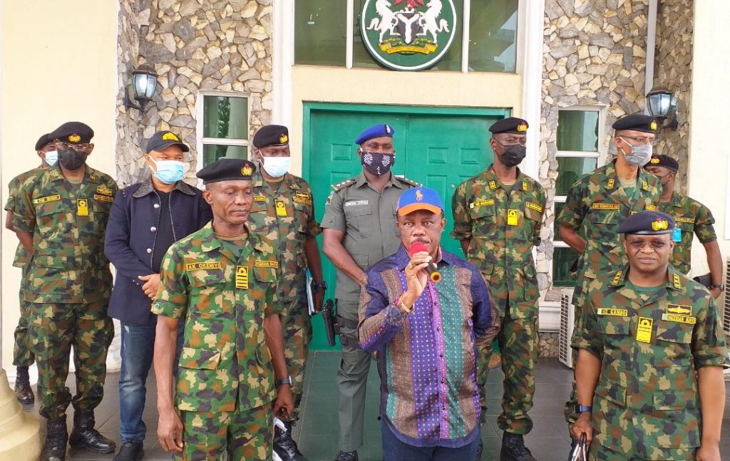 Chief Of Naval Staff Zubairu Visits Obiano , Assures Of Collaboration To Tackle Insecurity In Nigeria