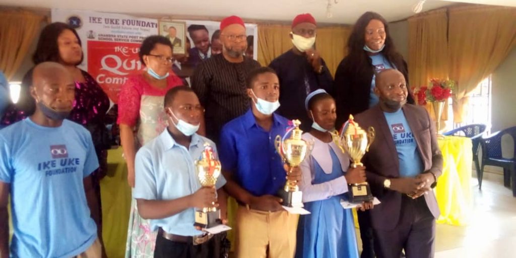 Ike Uke Foundation, PPSSC Organises Quiz Competition For Students In Idemili North And South Areas 