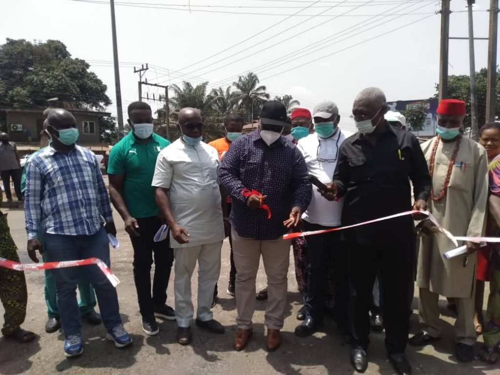 Obiano Inaugurates Road Maintenance Exercise At Neni, Anaocha Council Area