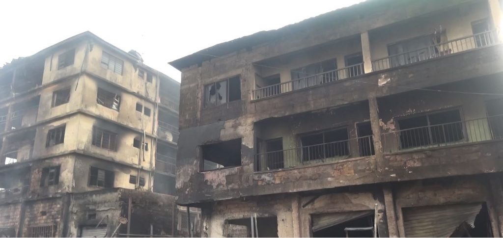 One Dies As Fire Razes Multi -Million Naira Property, Goods At Odakpu Onitsha