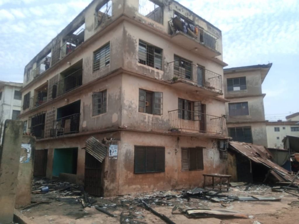 Fire Razes Multi -Million Naira  Property In Onitsha