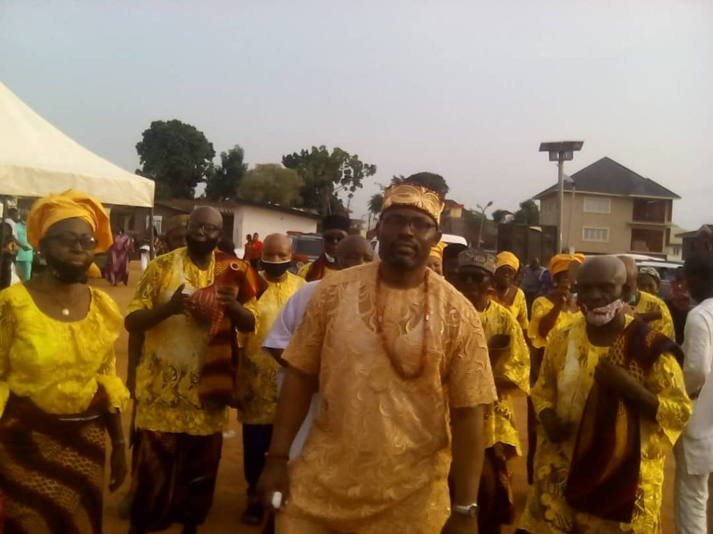 Gregory Nzekwu Initiated Into Agbalanze Society Of Onitsha