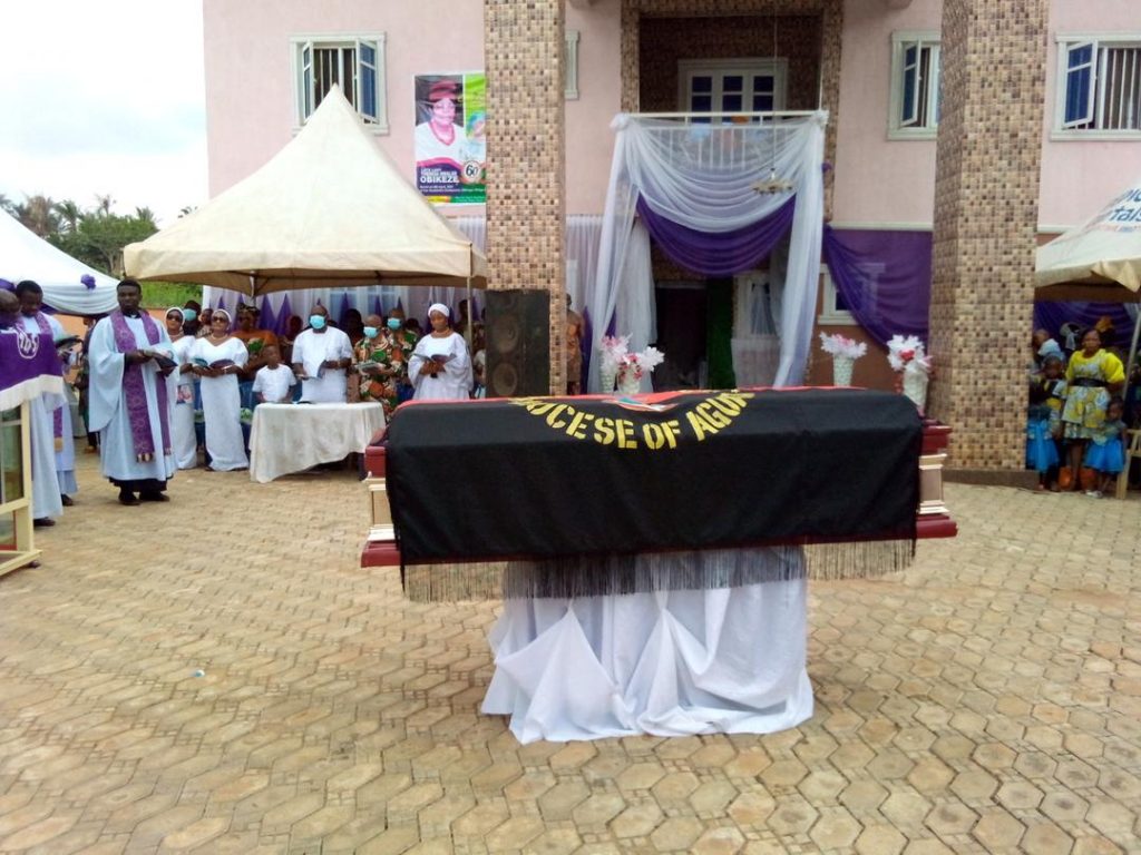 Late  Lady Theresa Obikeze Laid To Rest At Awa, Orumba North Council Area