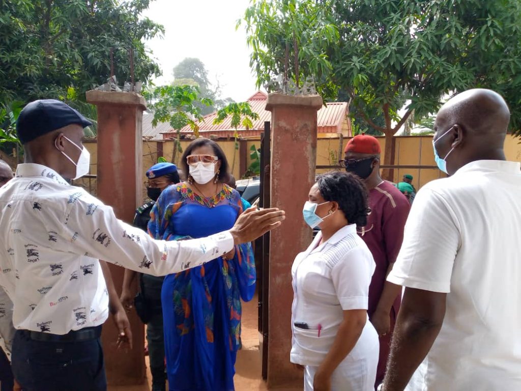 Mrs Obiano Visits Primary Healthcare Centres, Calls For Upgrade Of Facilities