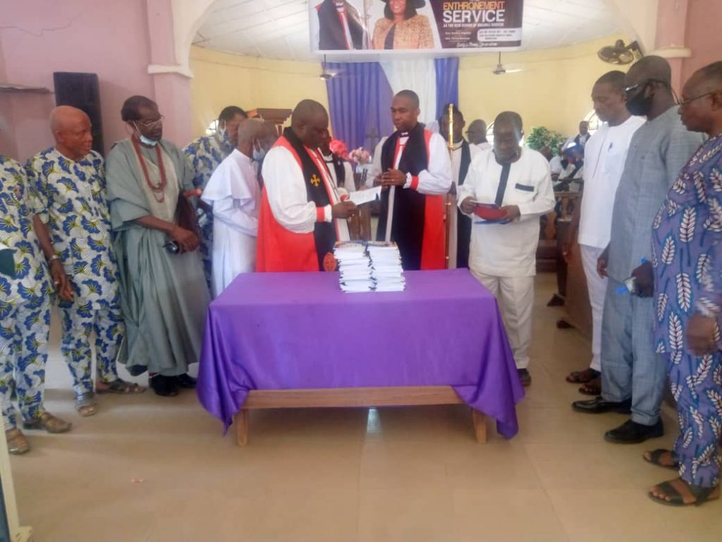 Rev. Canon Patrick Okoye  Bows Out Of Active  Service With Thanksgiving  Service At Umuikwu, Anam Anambra West Council Area