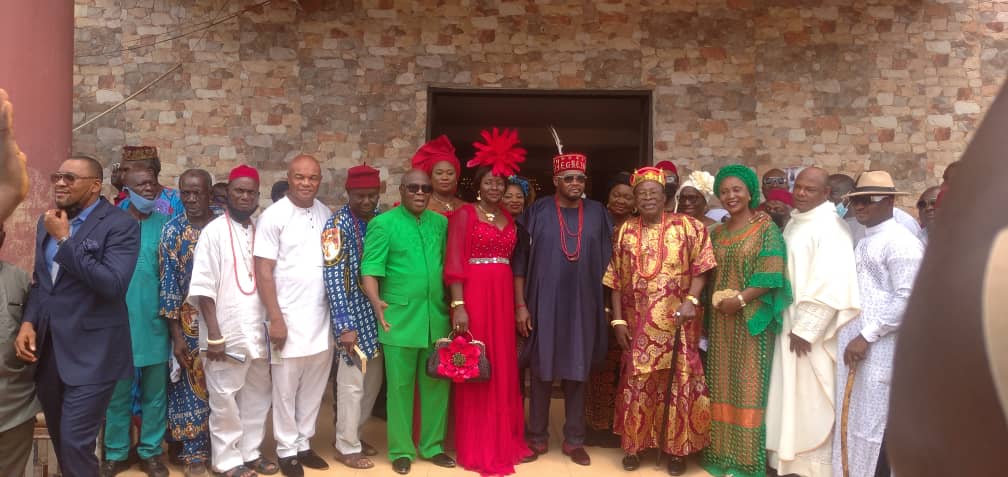 ASATU  National President Akpudo  Goes To  Church Thanksgiving At Eziowelle Idemili North Council Area  For Successful Election