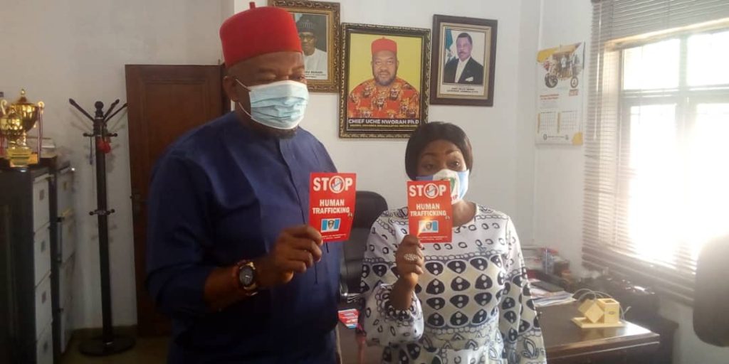 Human Trafficking: NAPTIP Visits ABS MD/CEO Nworah, Seeks Collaboration On Sensitization