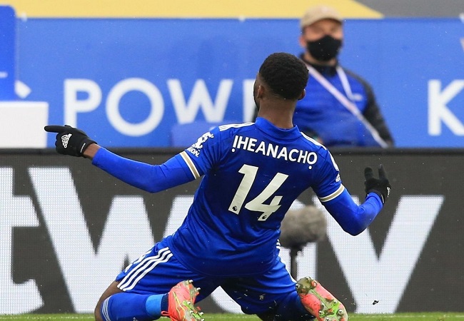 Kelechi  Iheanacho Nominated For EPL Player Of The Month Award