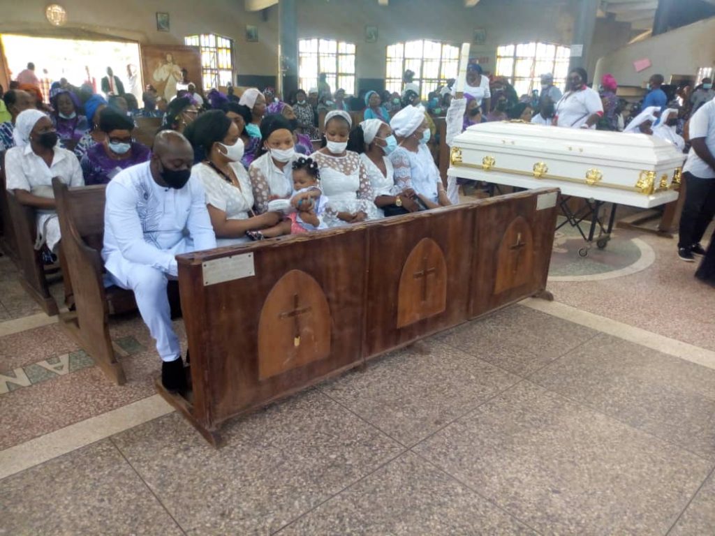 Late Veteran Journalist Uche  Ezechukwu  Laid To Rest At Amesi Aguata Council Area