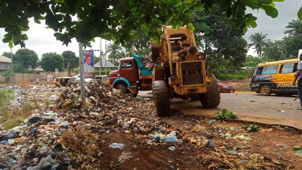 ASWAMA Embarks On Intensive Evacuation Of Refuse In Awka, Onitsha, Others