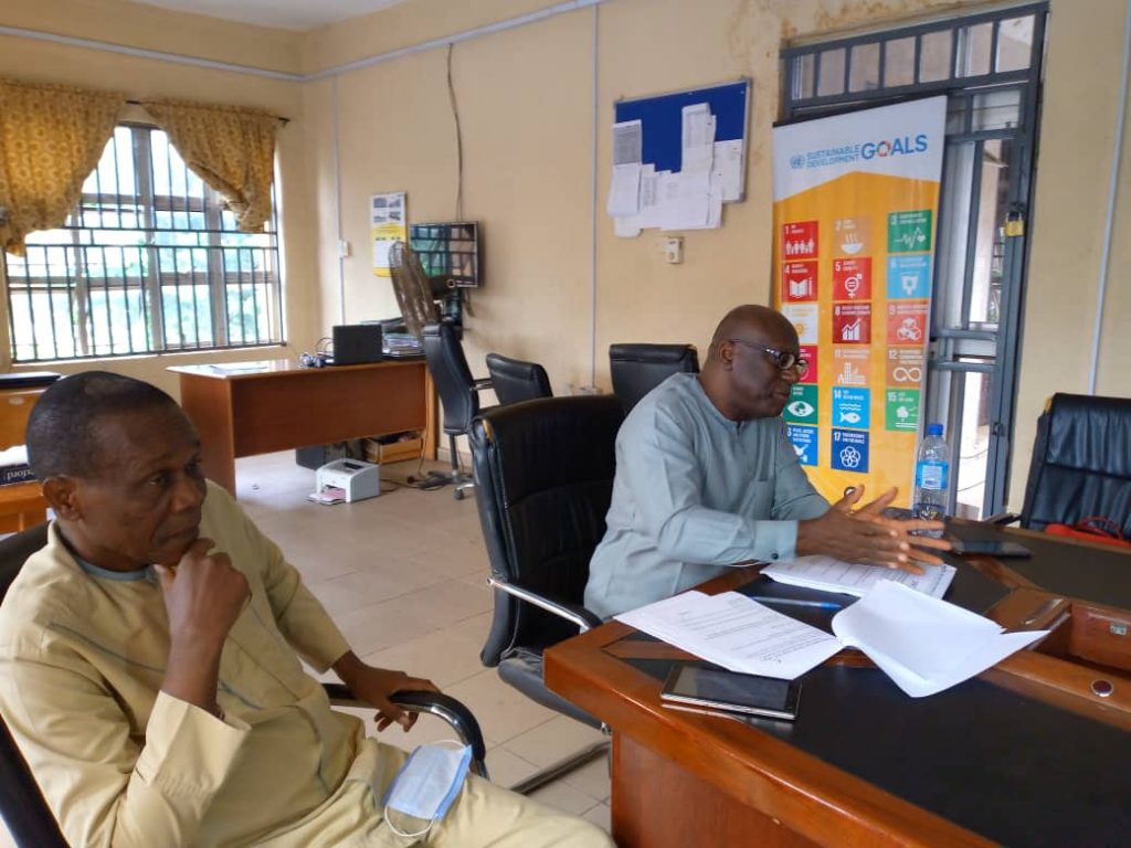 Anambra Information Commissioner Adinuba Holds Capacity Building Session With ABS And Ministry Staff, Presents Computer Sets