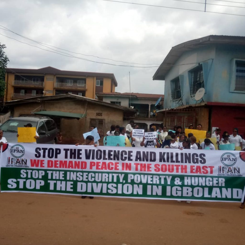 IPAN Women  Stage  Peaceful Protest Against Violence, Killings