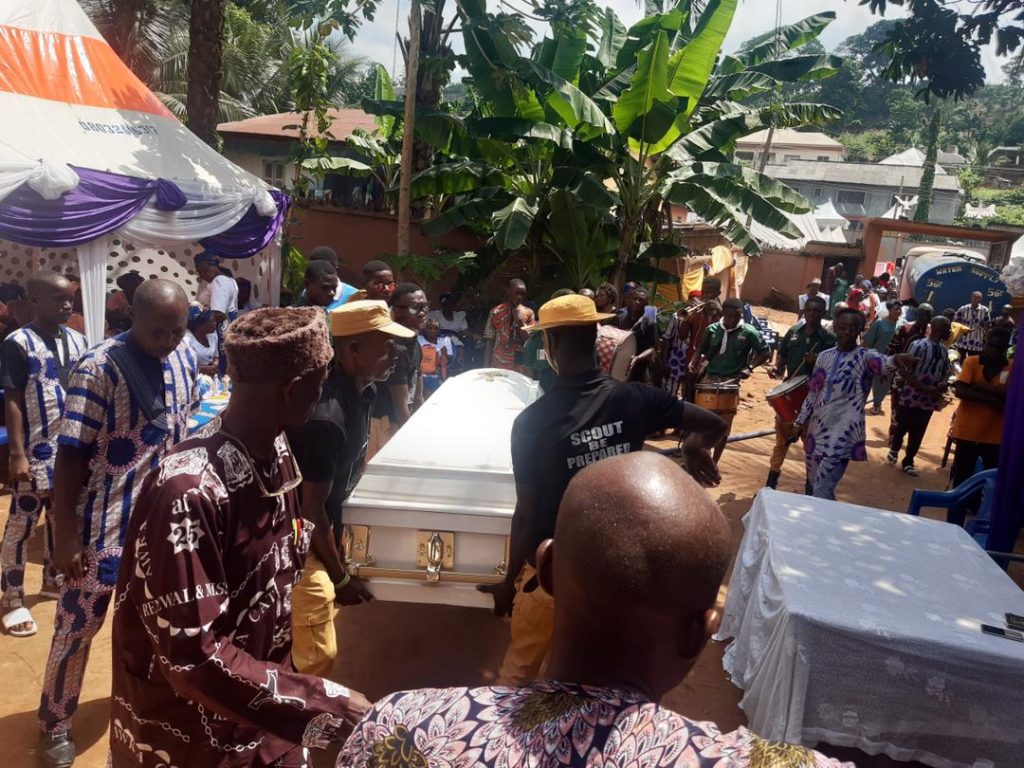 Mrs Catherine Anaenugwu Laid To Rest At Enugwu-Ukwu Njikoka Council Area