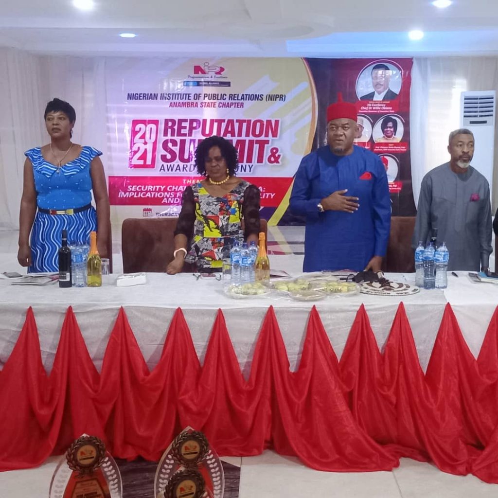 NIPR Holds 2021 Reputation Summit, Award Ceremony In Awka