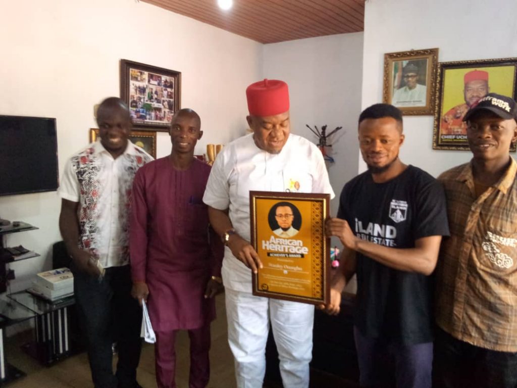 Stanley Onuegbu Of ABS  Wins Most Influential Cinematographer Award