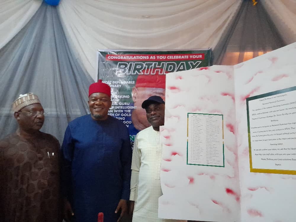 APGA NWC Celebrates National Chairman Oye @ 65